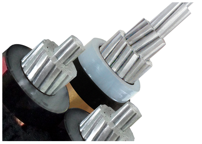 12/20kV Aluminium XLPE LSZH MV Cable IEC/EN 60332